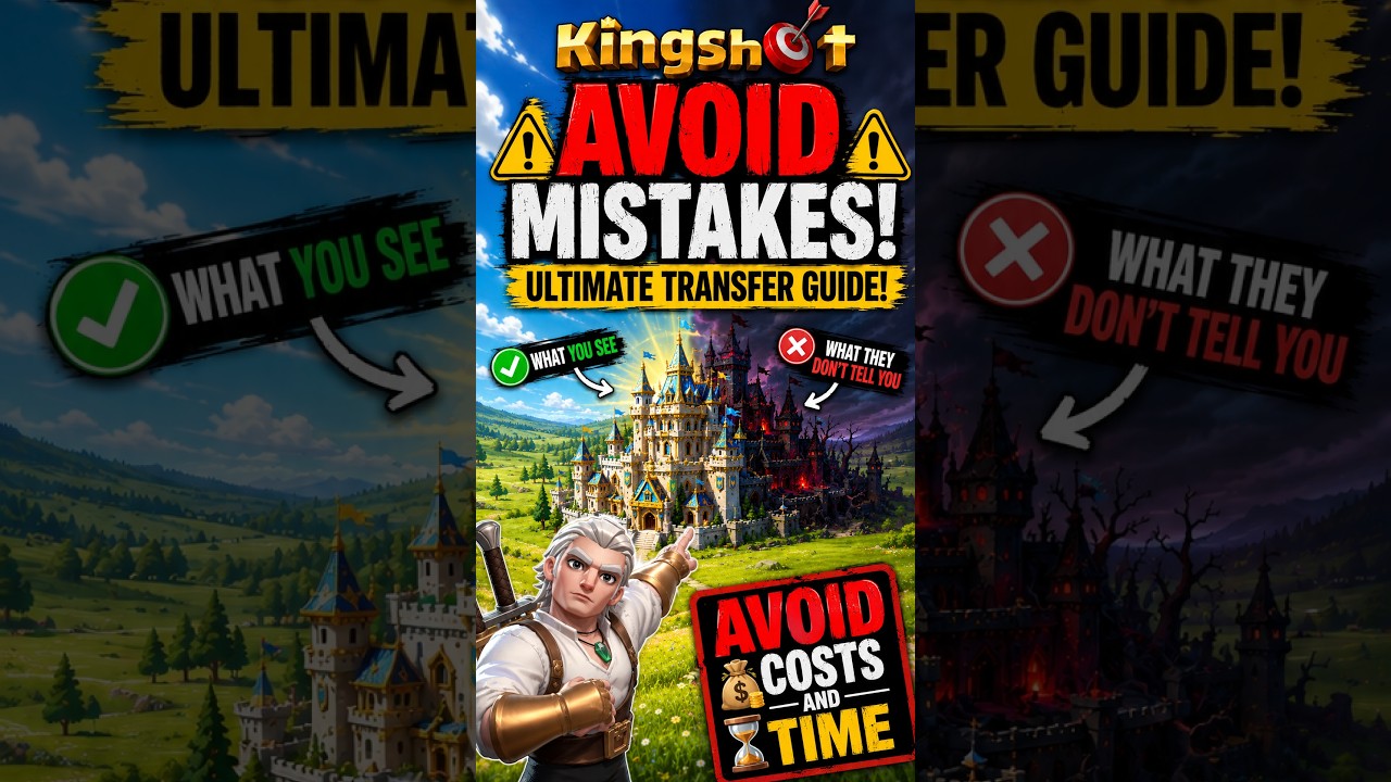 Kingshot! AVOID MISTAKES - Ultimate Transfer Guide!