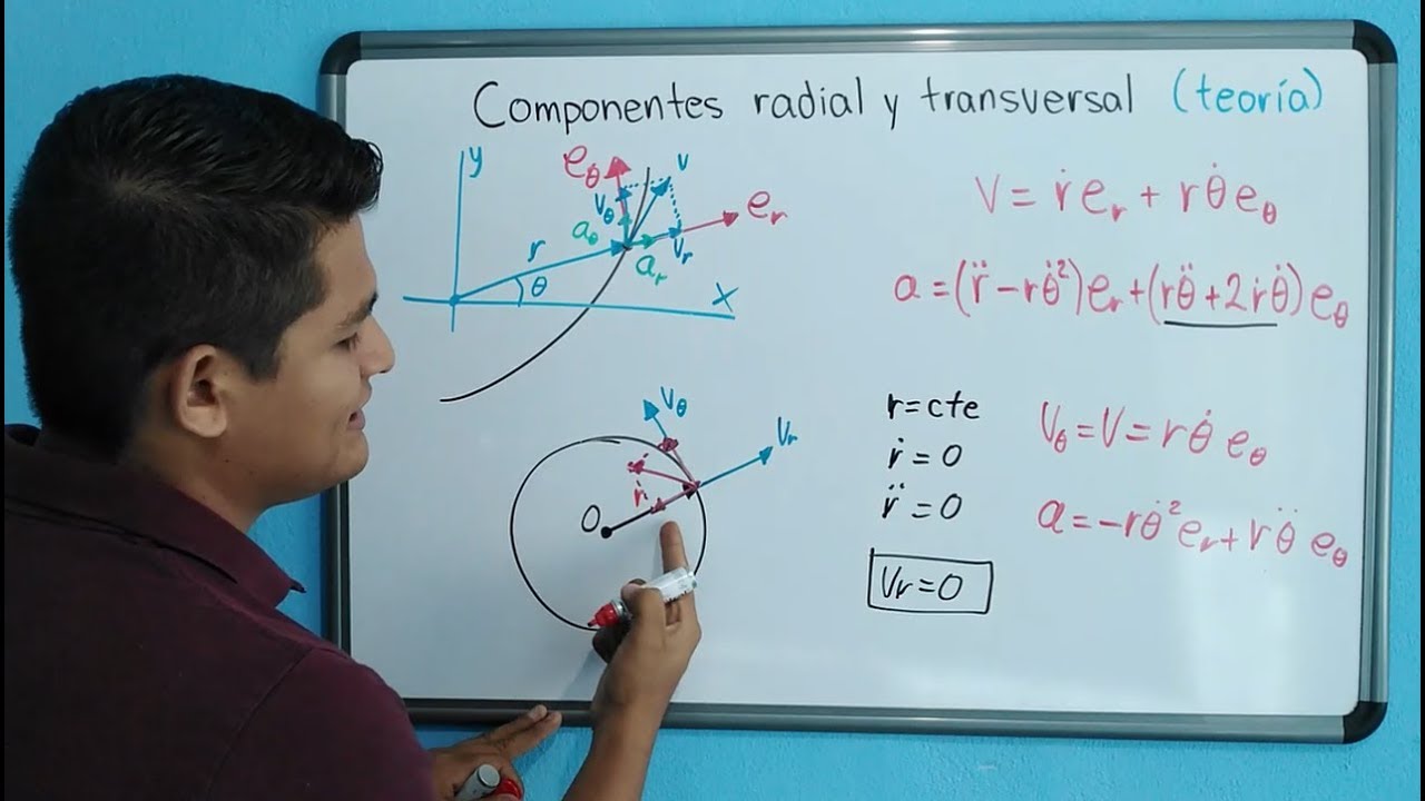 #17 Componentes radial y transversal (teoría) | Curso de dinámica