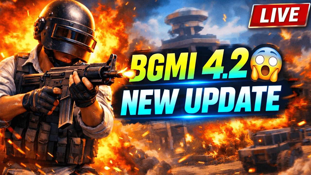 BGMI 4.2 🔴 LIVE | NEW MODE