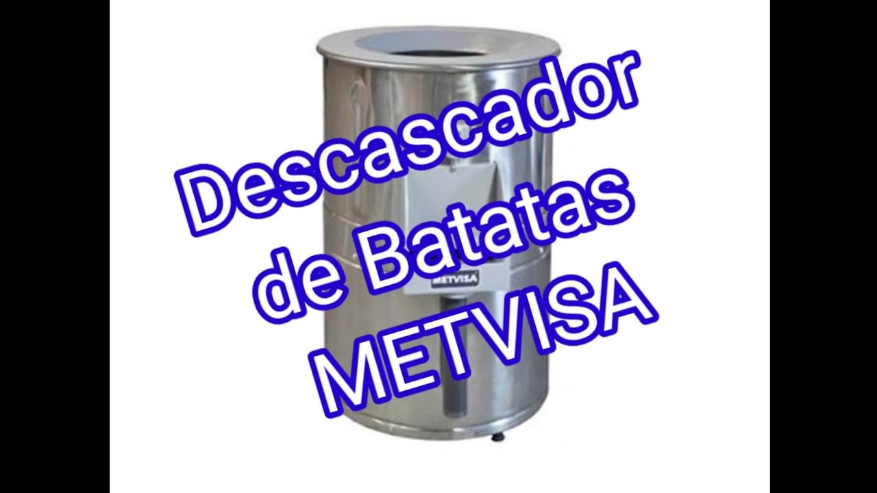 Conserto do Descascador de Batatas METVISA.