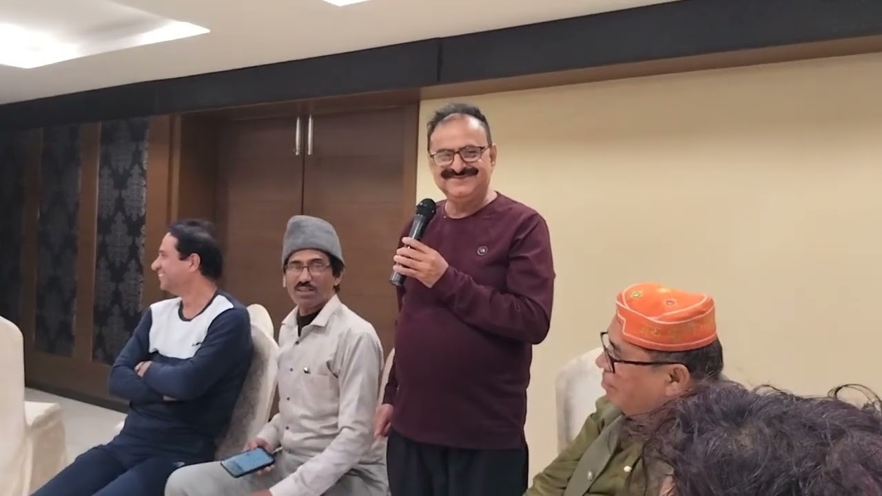 Hindi Poetry by Sindhi poet Mahesh Moolchandani in Ujjain