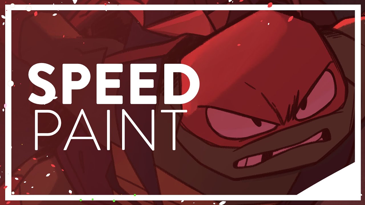 Tales of the Teenage Mutant Ninja Turtles Speedpaint - Raph