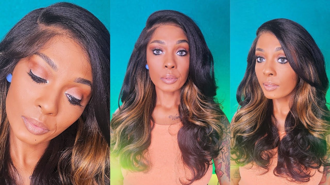 This Wig Is EVERYTHING | Outre Melted Hairline Synthetic Glueless HD Lace Front Wig - JULIET