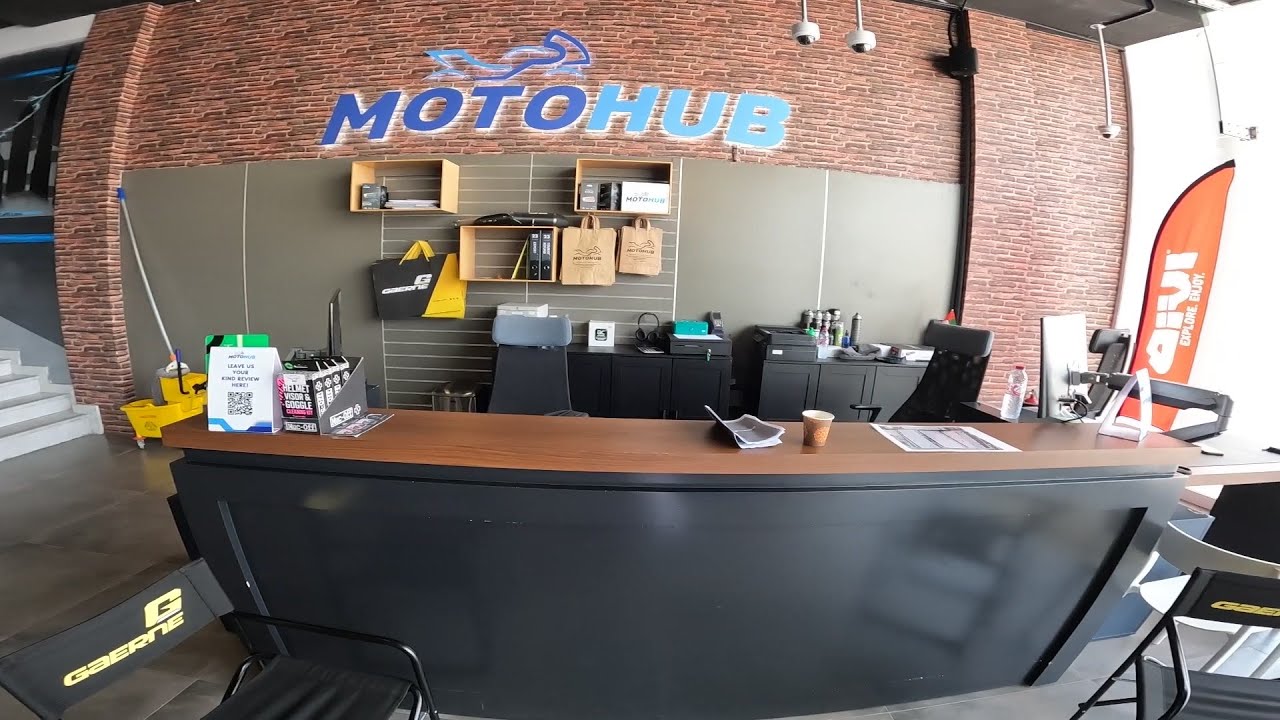 من أرقى محلات الدراجات النارية ( الدباب )  في الخليج العربي  MOTOHUB