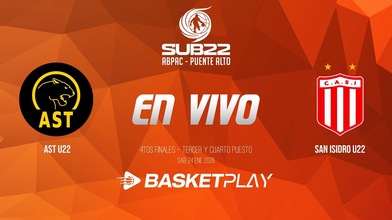🔴EN VIVO | AST U22 vs SAN ISIDRO U22 | 4TOS FINALES - Tercer y cuarto puesto | TORNEO U22 2026
