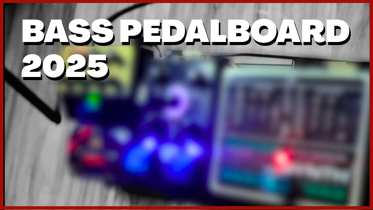 BASS PEDALBOARD 2025 - Como uso meus pedais?