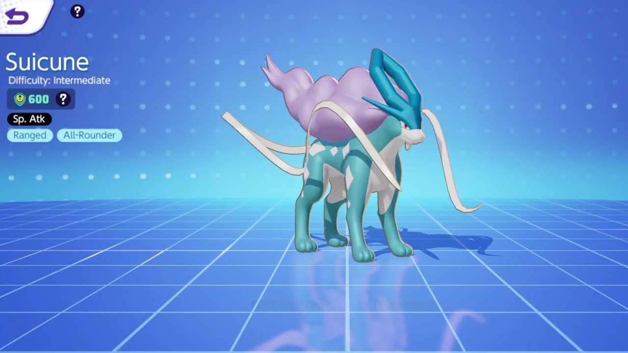 Pokemon UNITE: Suicune Gameplay