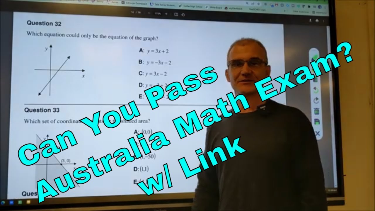 Can You Pass This Australian Maths Test? Part 2