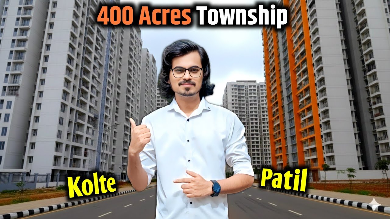 😍Pune मधला Biggest 400 Acres Township Kolte Patil Project Vlog