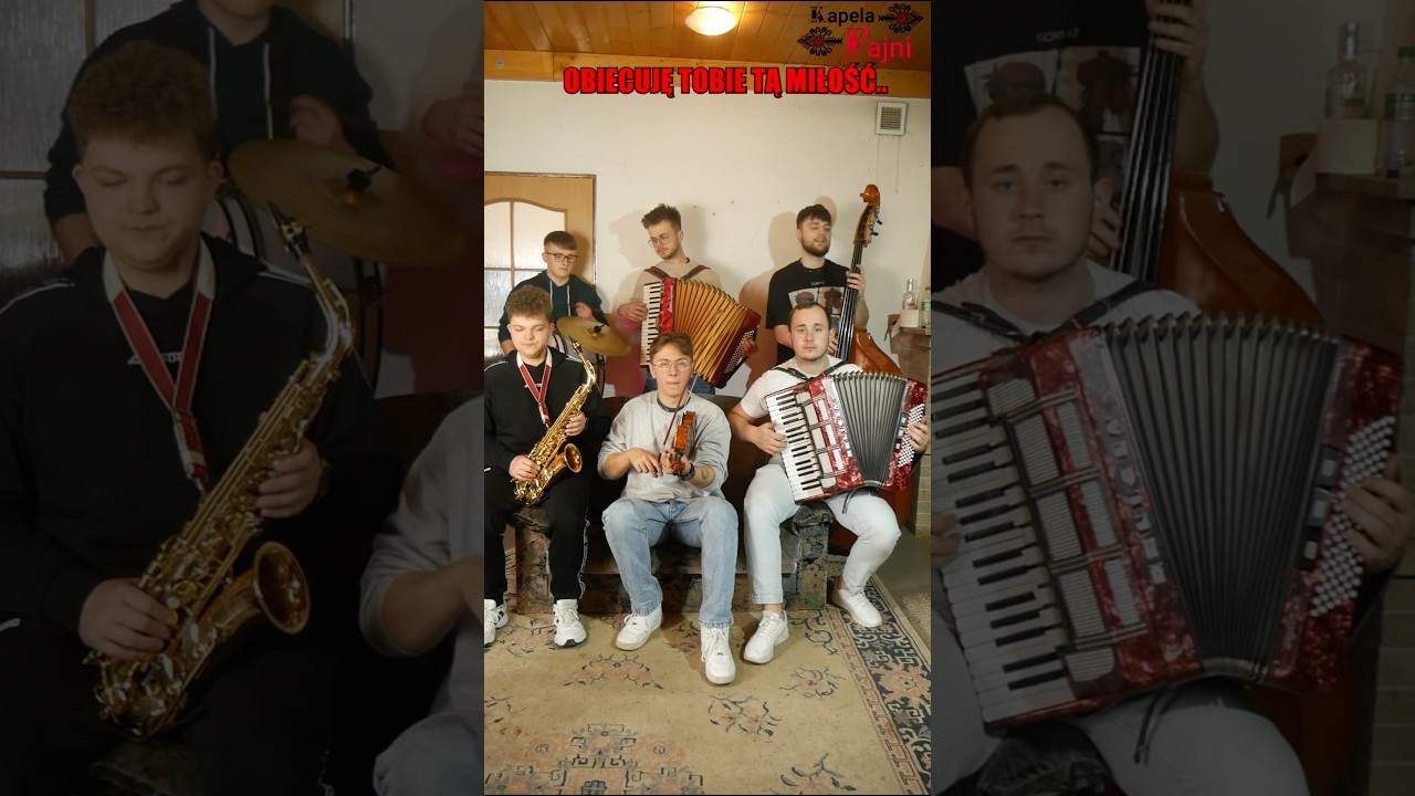 OBIECUJĘ TOBIE 🤭😍 #folkmusic #music #kapelafajni #live #folk #kapela #cover #muzyka