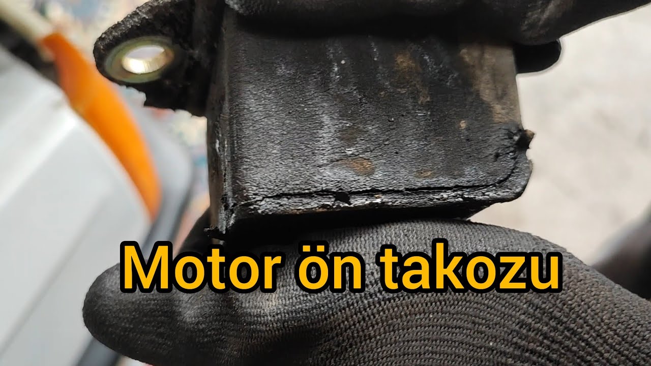 Renault 9 Broadway motor ön takozu değişimi nasıl yapılır.