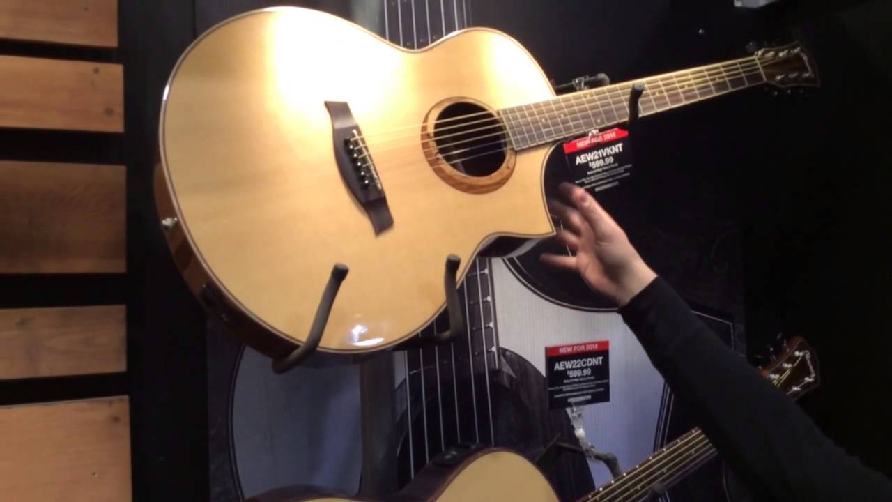 NAMM 2014 Ibanez AEW Series Acoustic Guitars