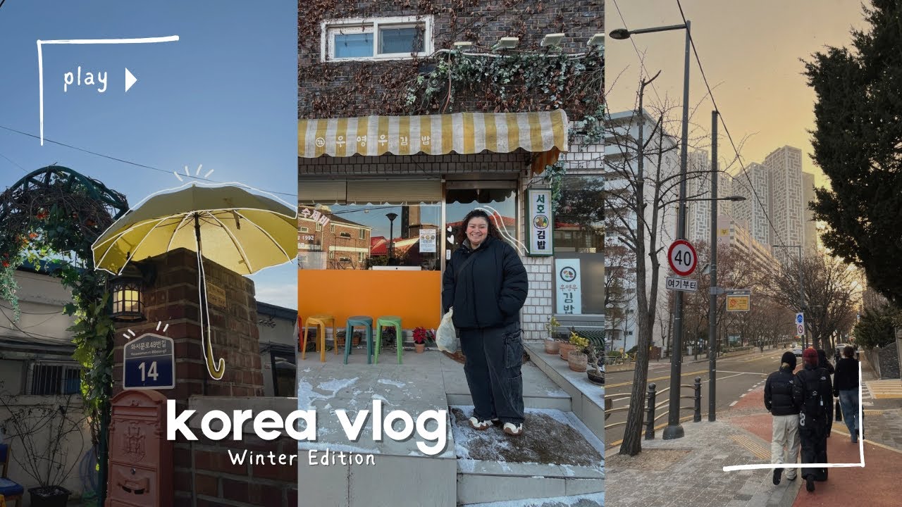 Korea Vlog 🇰🇷✈️: Traveled to Suwon, visited kdrama spots, last minute shopping myeongdong, etc.