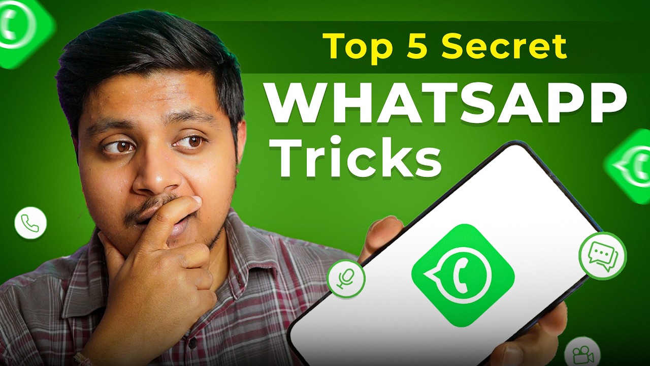 WhatsApp ke 5 Khufiya Features! 🔥 Message Scheduling & AI Status Trick