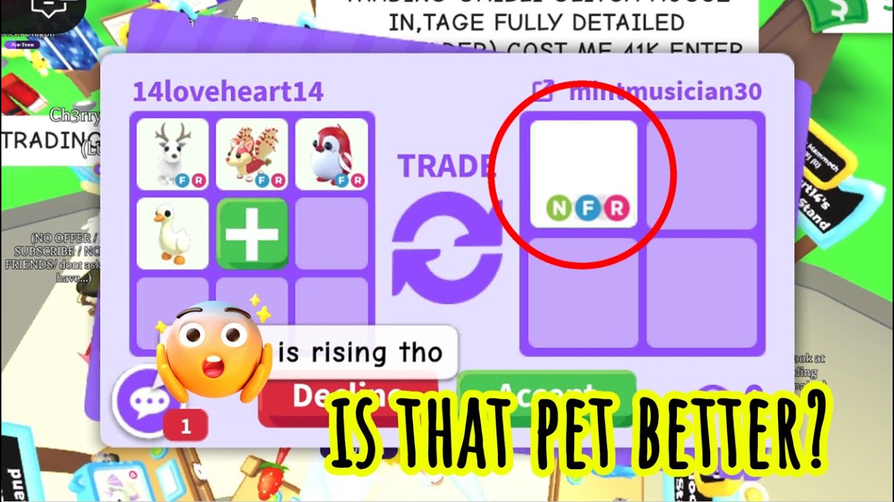 OOOHHH 😵 I GAVE MY BEST OFFER FOR THAT PET 🙄 BUT THEY STILL WANT ADDS! 😬😱 W/F/L? 🤔 Adopt Me - Roblox