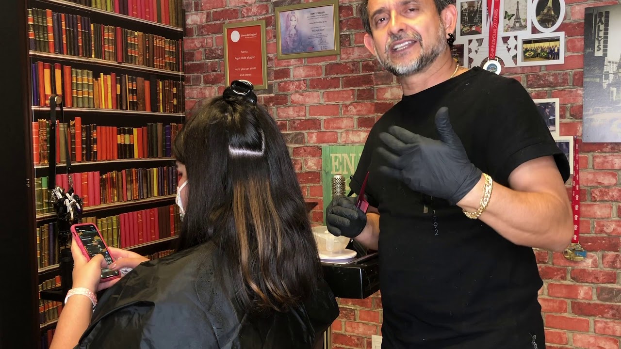 CASTANHO ESCURO AO LOIRO CLARO MARROM INTENSO SEM DESCOLORIR (M ILUMINADA)  | Robertinho Visagista