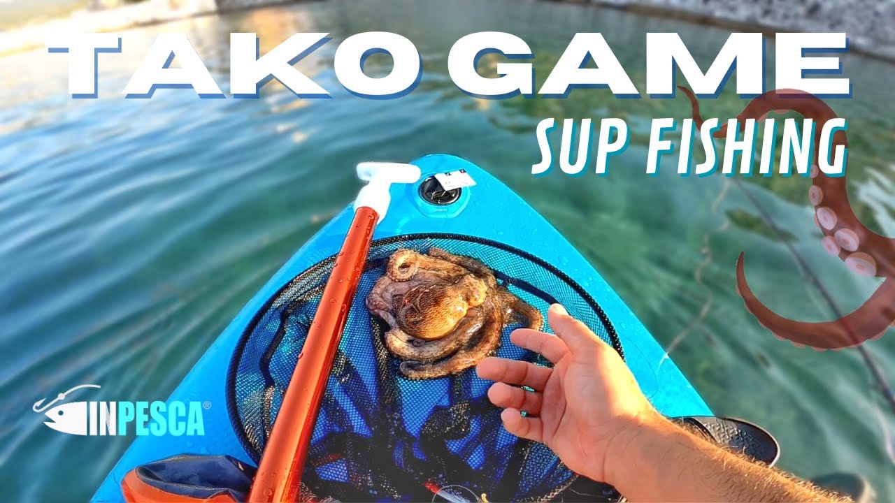 TAKO GAME | Pesco due POLPI piccoli con la POLPARA ARTIGIANALE (sup fishing)