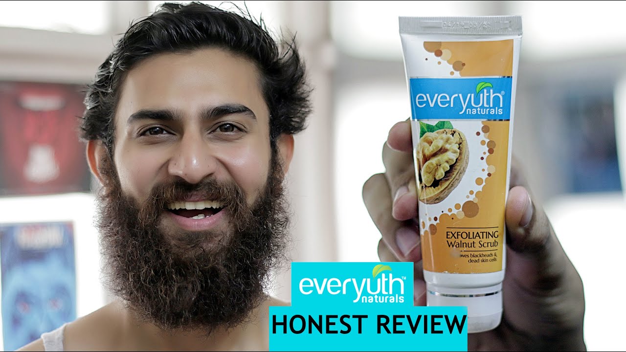 FACE SCRUB | Exfoliating WALNUT SCRUB | Everyuth Naturals