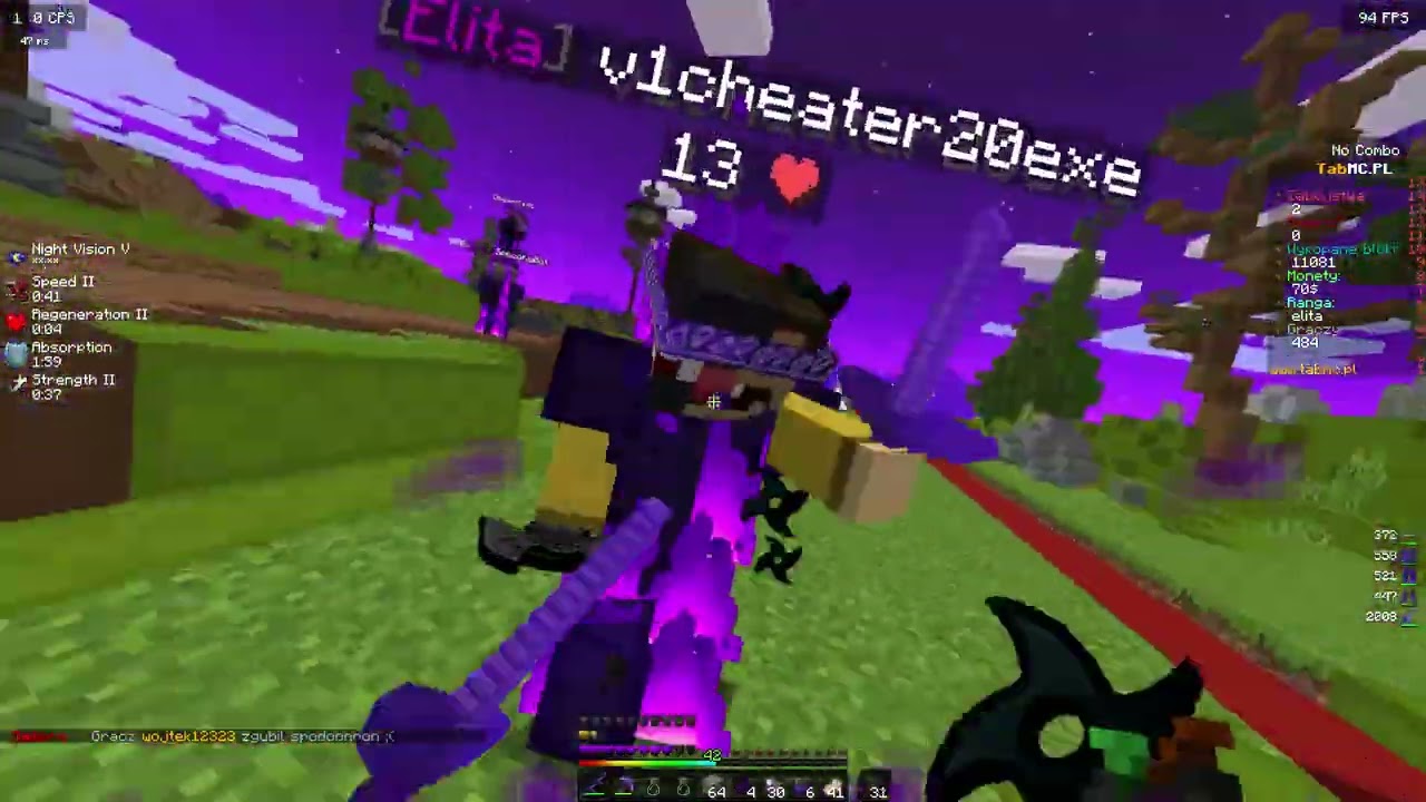 Potężne pvp na TABMC.PL survival 1.18 (NAPRAWCIE PUSTE HITY)