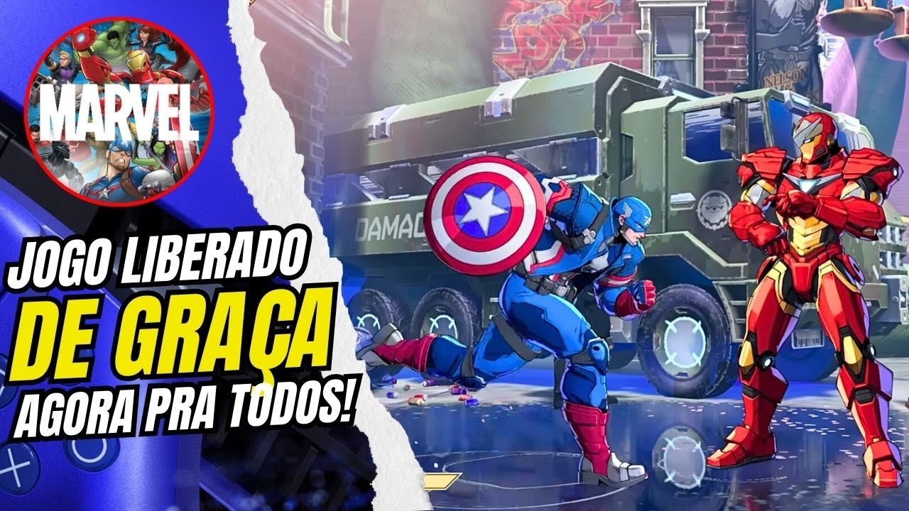 Jogo da Marvel Grátis pra Todo Mundo! Novos mapas, novos heróis e gameplay INSANA!