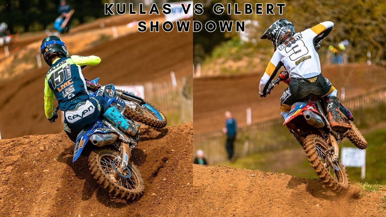Kullas Vs Gilbert at Blaxhall Mx (Intense racing)