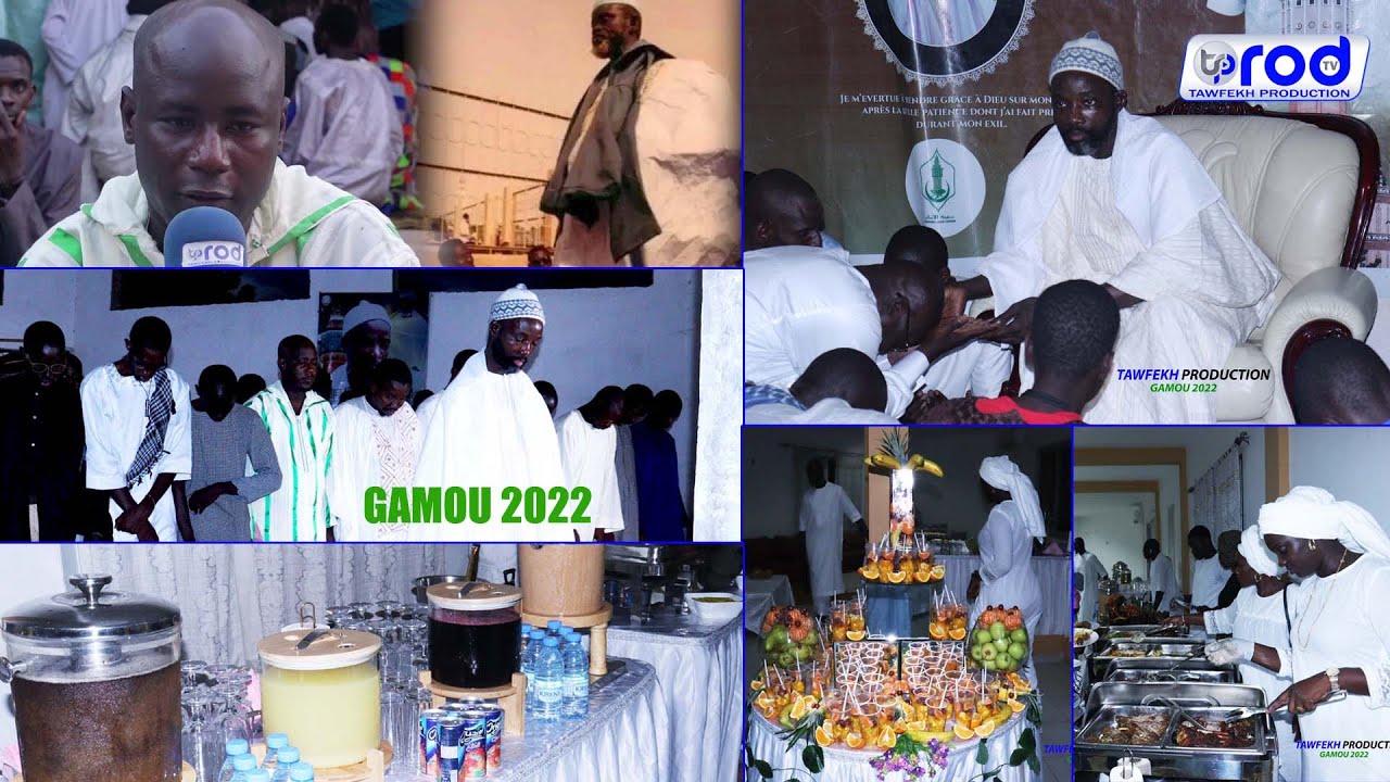 GAMOU 2022 KEUR SERIGNE MOURTADA MBACKE SALIOU A THIES