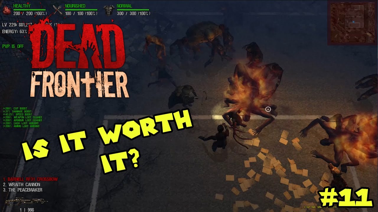 Dead Frontier 3D | Boss Hunt Loot Run #11 (The Crossbow Wrecks!)