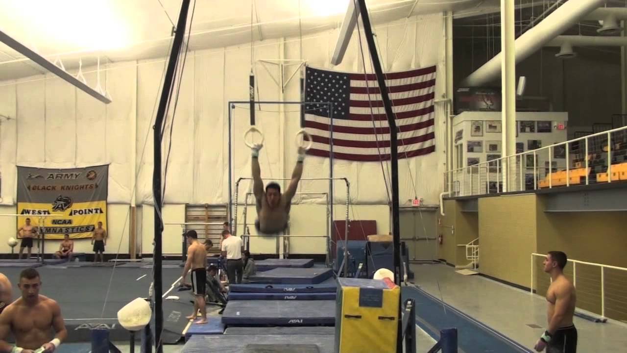 Army Men's Gymnastics - 2014 Preseason Training