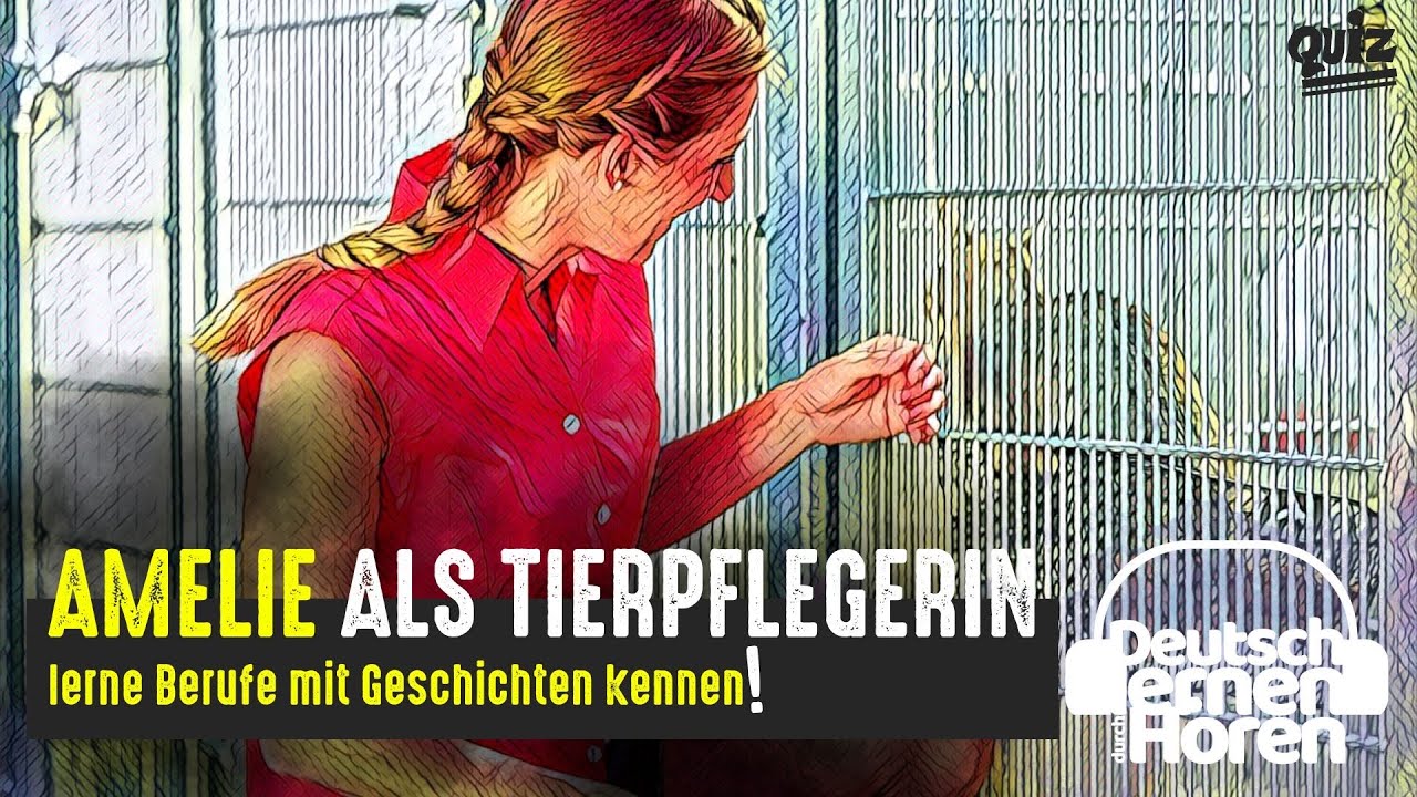 #824 Amelie als Tierpflegerin - Berufe mit Geschichten zum Lesen & H&ouml;ren | #DldH