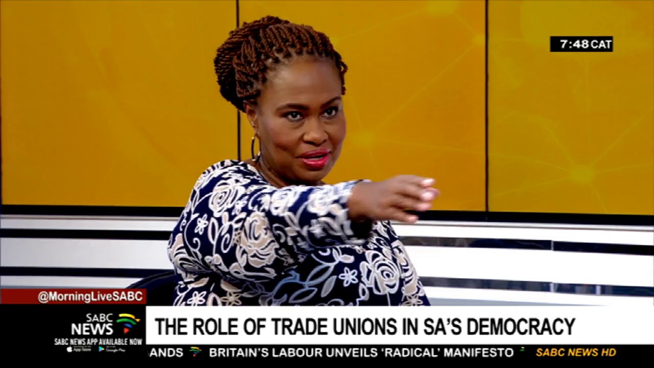 The role of trade unions in SA's democracy