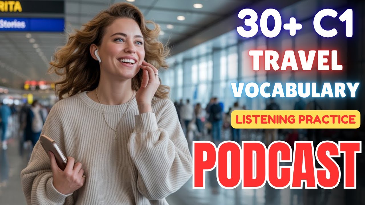 30+ C1 Level Vocabulary (Travel) || Advanced English Listening Practice