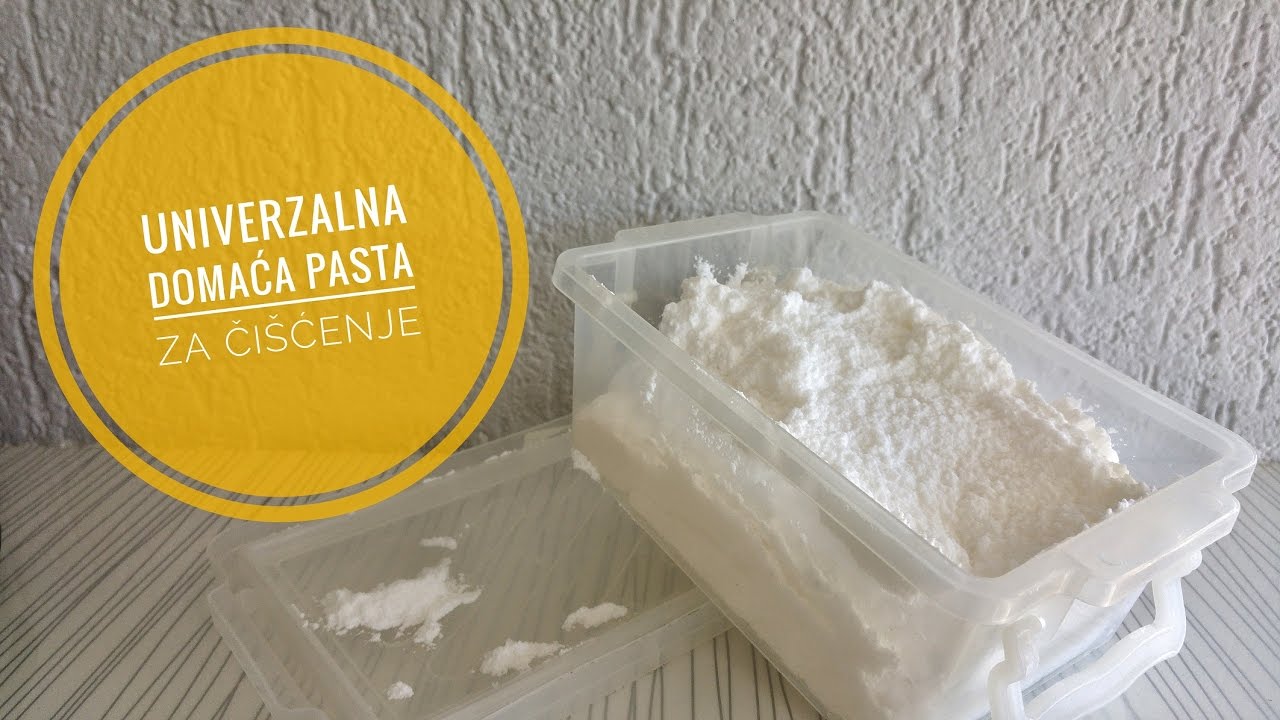 DOMAĆA PASTA ZA ČI&Scaron;ĆENJE