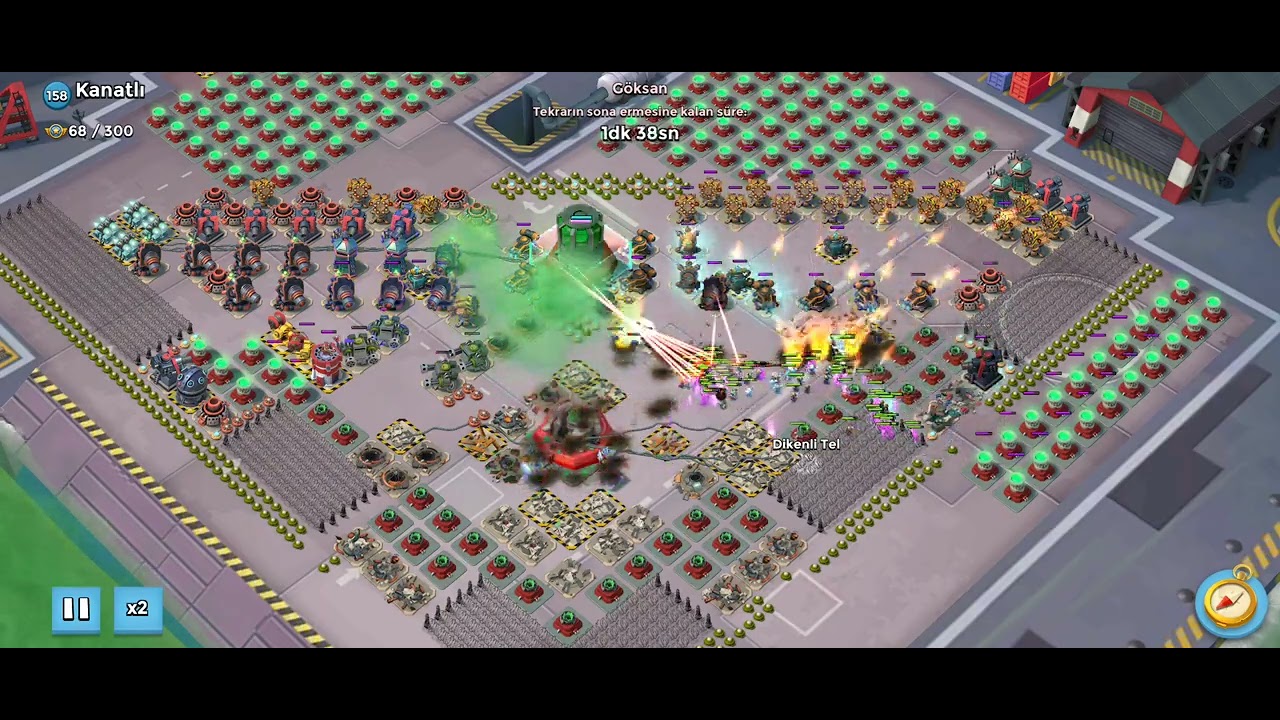 Boombeach Dubleks Kanatlı tekk 
