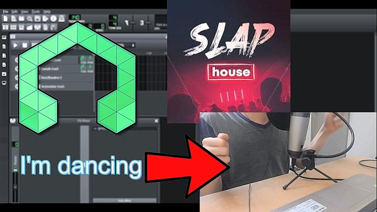 I Made the Slap House from Scratch For the First Time in LMMS!