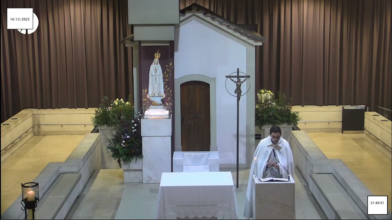 Terço a Nossa Senhora de Fátima desde a Capelinha das Aparições 16.12.2025