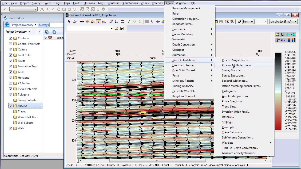 Geophysics: Seismic - Attributes (Part 4) -  Kingdom Suite and Rock Solid attributes