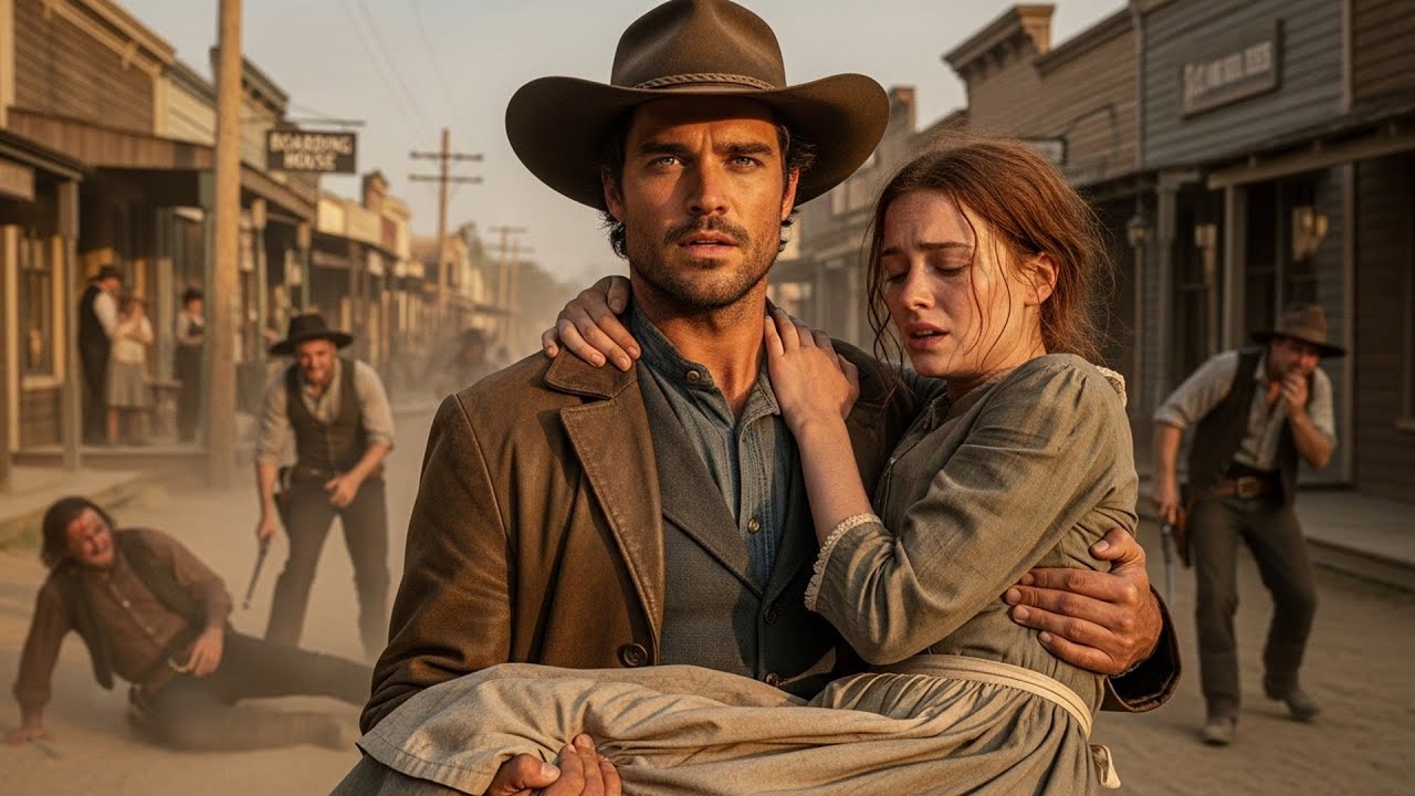 Five Men Were Beating Her In The Street, A Cowboy Broke Two Jaws And Carried Her Away To Safety