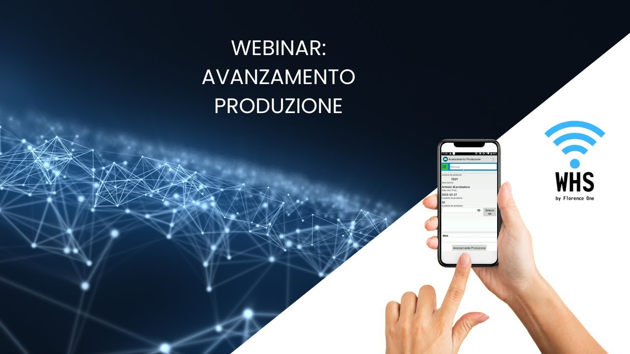 Webinar: avanzamento produzione