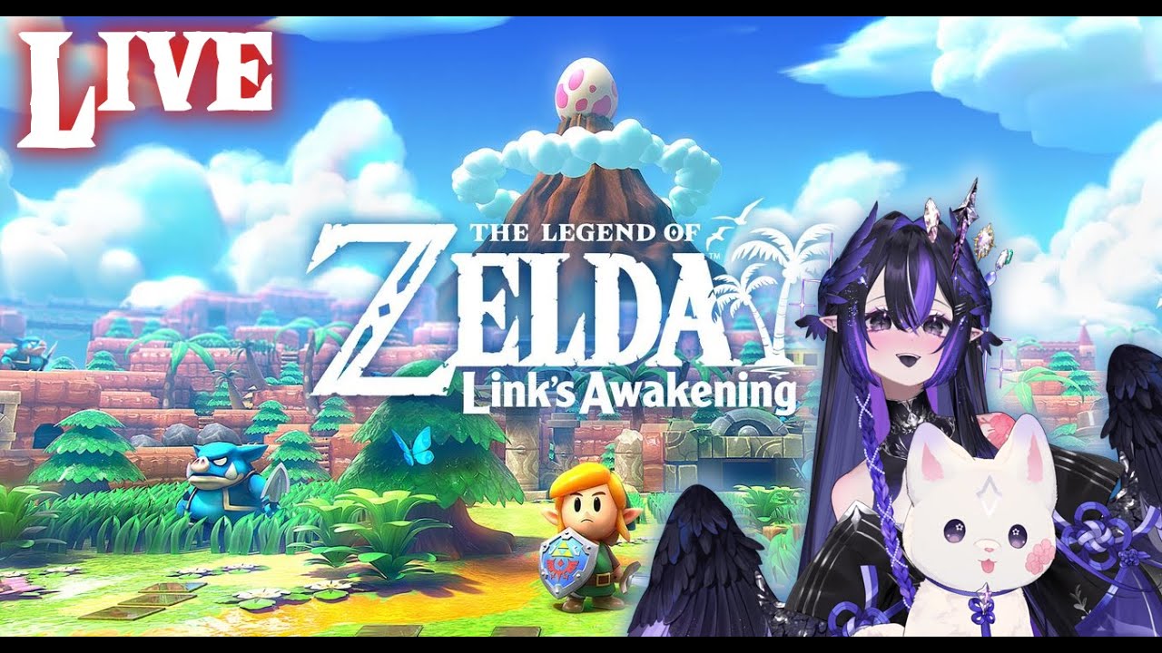 ✦Link's Awakening!✦Happy New Year!🐦‍⬛✦ first playthrough! ✦【!hic | !discord | !clip】✦