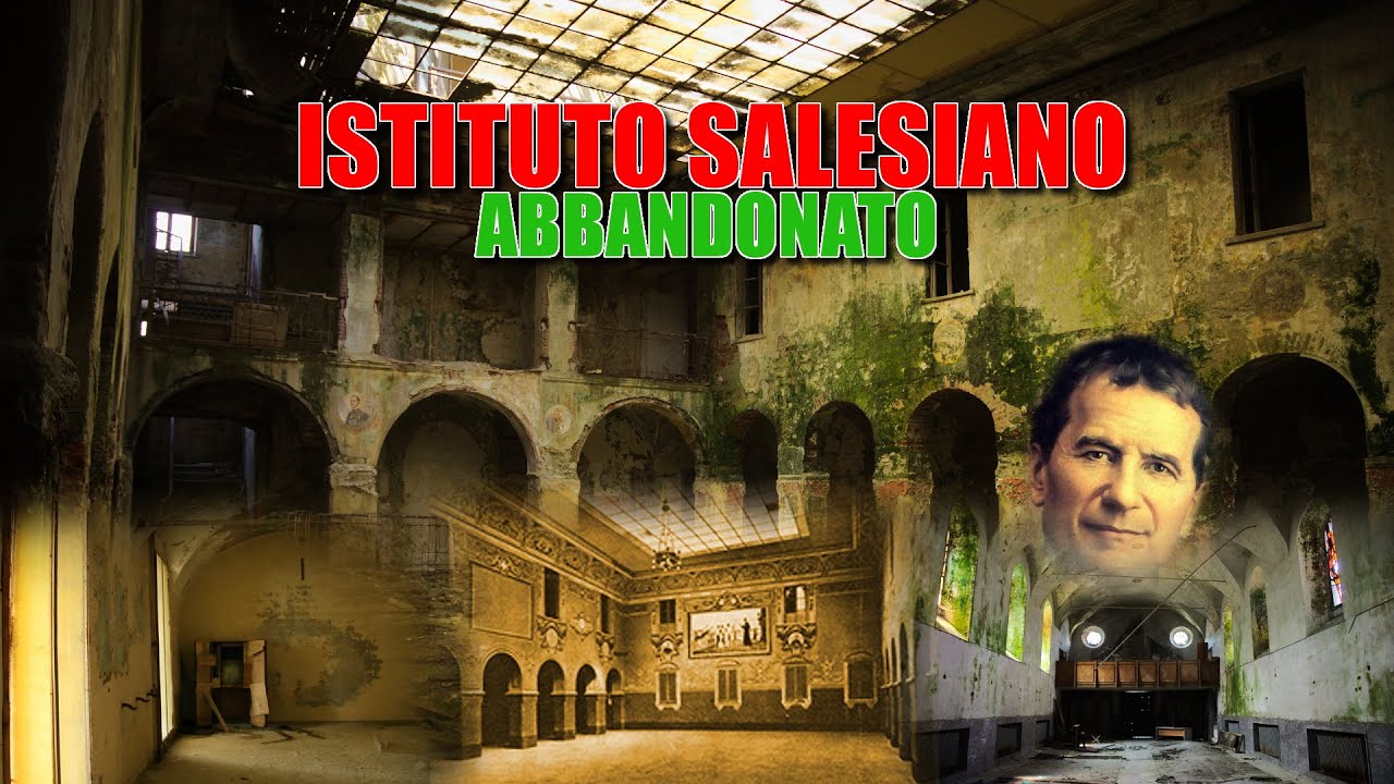 UN ISTITUTO SALESIANO ABBANDONATO CON UNO SPETTACOLARE PORTICATO DEL 1612!