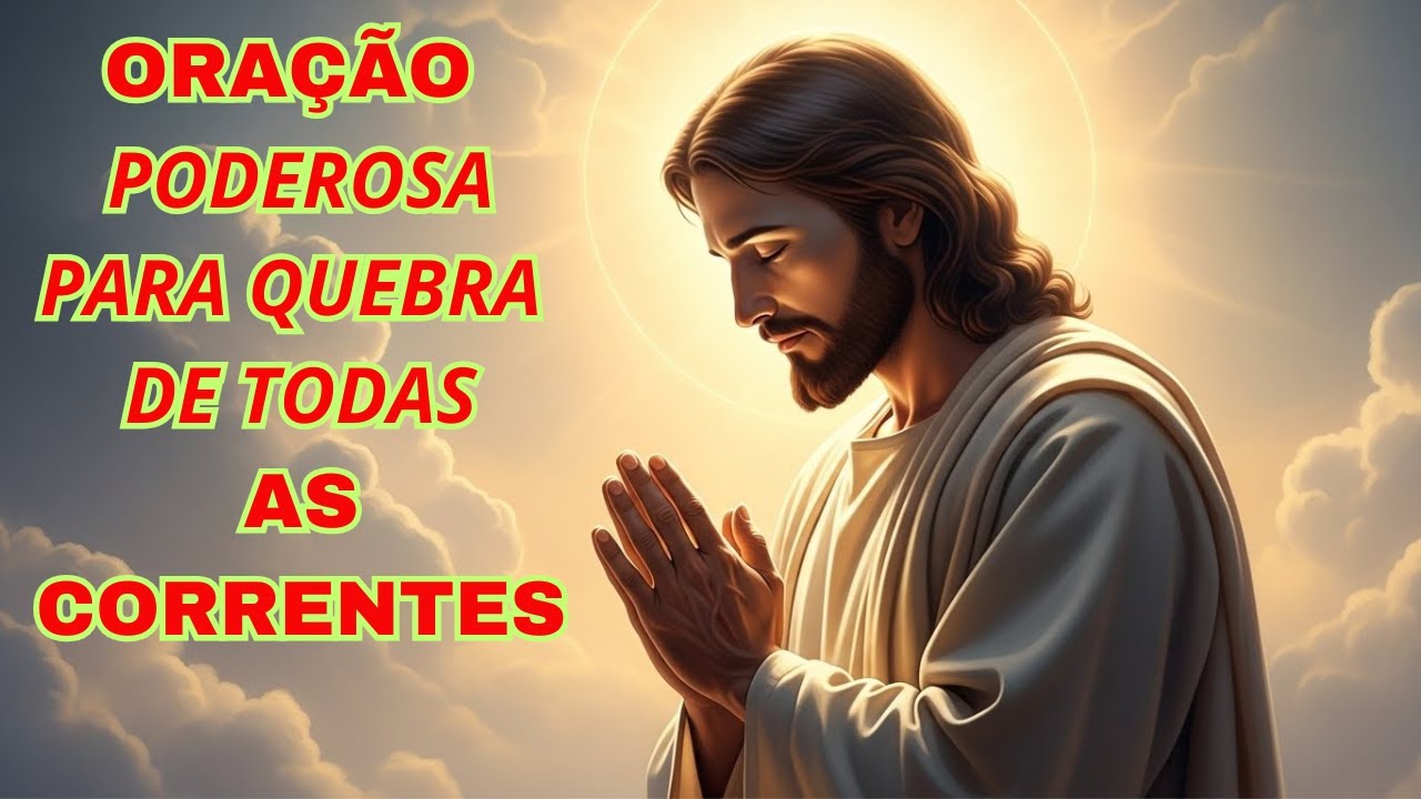 ⚠️ NÃO SAIA! Deus Vai Quebrar Correntes e Abrir Caminhos Enquanto Você Ora | Toque de Jesus
