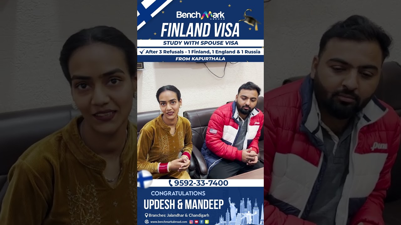 Finland Spouse Visa | Updesh's and Mandeep's Visa Success Journey