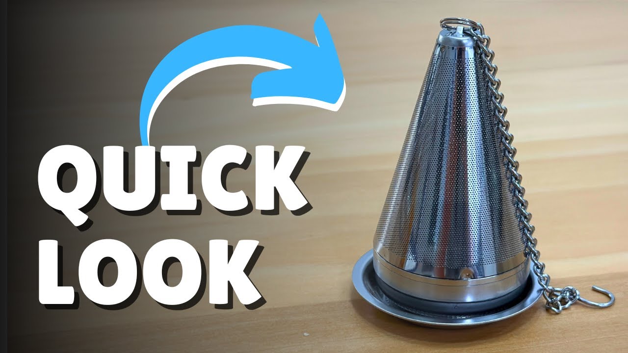 QUICK LOOK at the Feelife Cone Tea Infuser