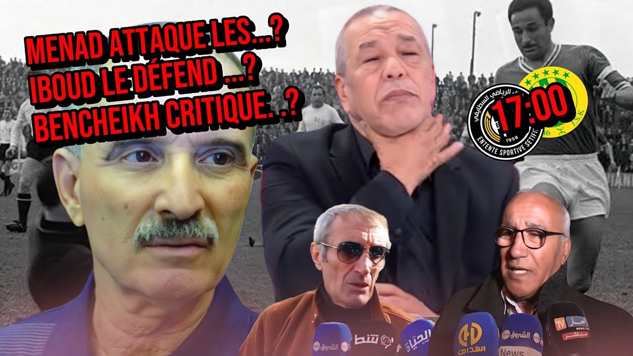 Iboud le défend, Bencheikh critique Khalef , Menad attaque les détracteurs de Khalef après sa mort..