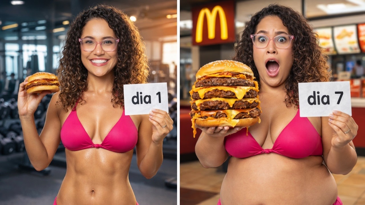 SOBREVIVA 7 DIAS SÓ COMENDO MCDONALDS!