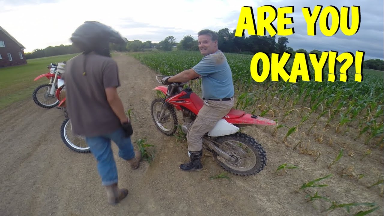 Dad FRONT FLIPS ON HIS FACE! Worst Wheelie Crash EVER!