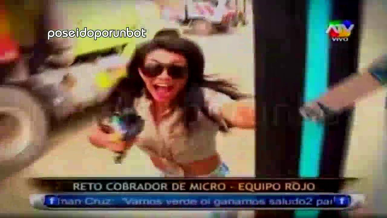 COMBATE: Reto Cobrador de Micro - Mario Irivarren y Diana Equipo Rojo 30/04/13