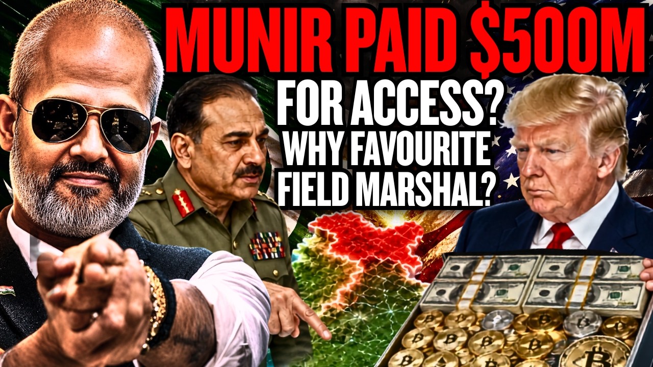 Pakistan&rsquo;s $500M Crypto Bet On Trump EXPOSED, How Asim Munir Became Favourite Field Marshal I Aadi