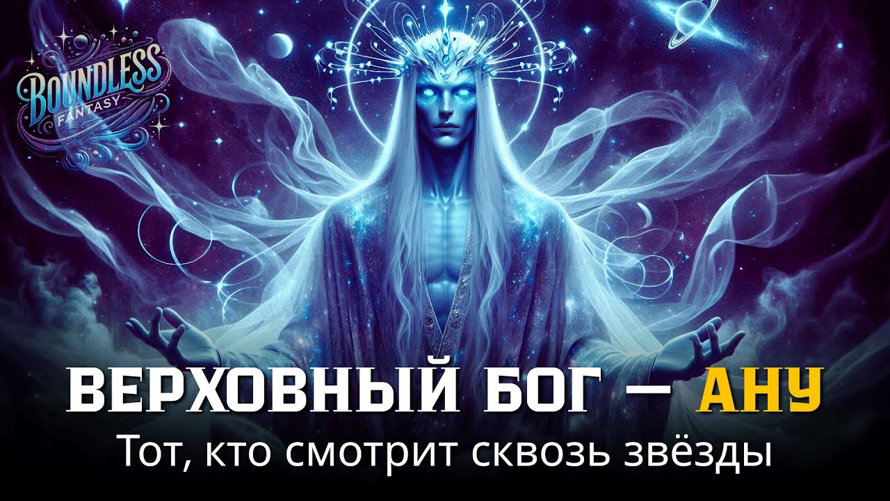 Лекция для сна🌙 Верховный бог аннунаков, правитель небес и земли - АНУ