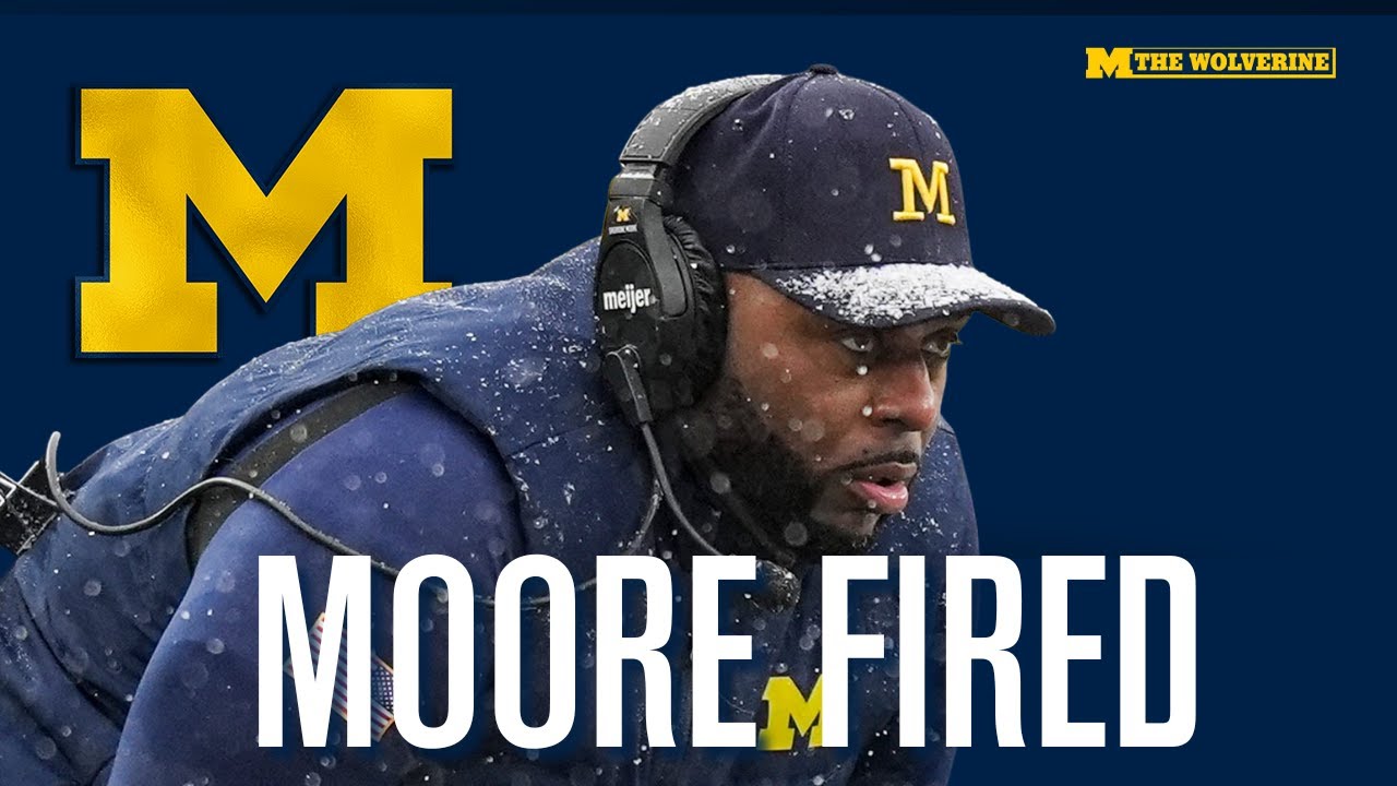BREAKING: Michigan fires head coach Sherrone Moore for inappropriate relationship with staff member